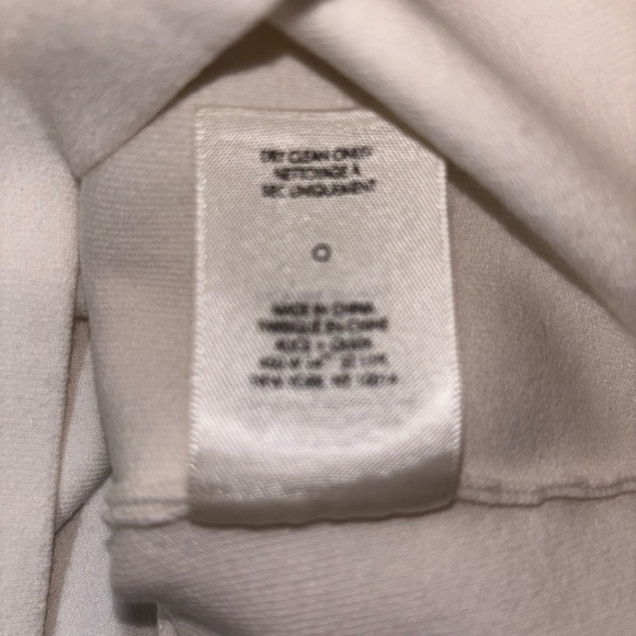 Alice + Olivia Nettie Ruffle Sleeve Crewneck Sweater - Size XS White - Picture 7 of 11